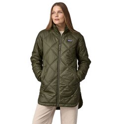 Patagonia Pine Bank Insulated Parka Women's in Pine Needle Green